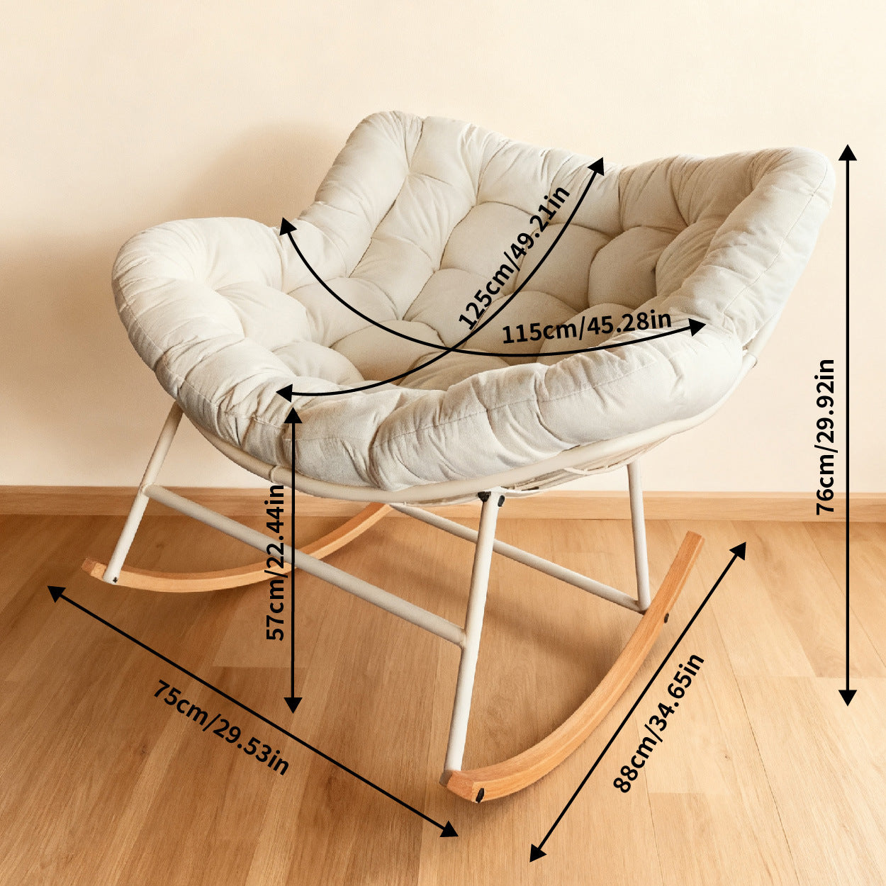 Rocking Recliner Chair for Home Use