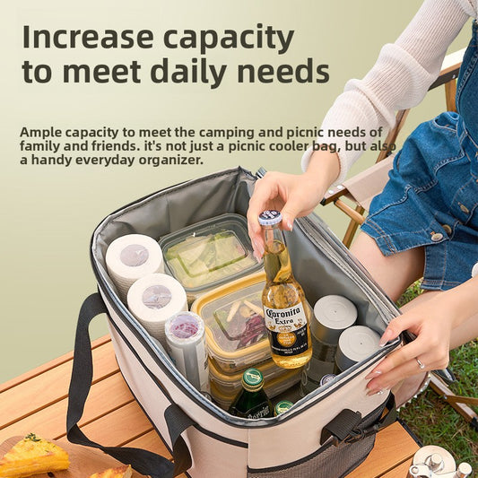 Insulated Cooler Bag for Outdoor Camping