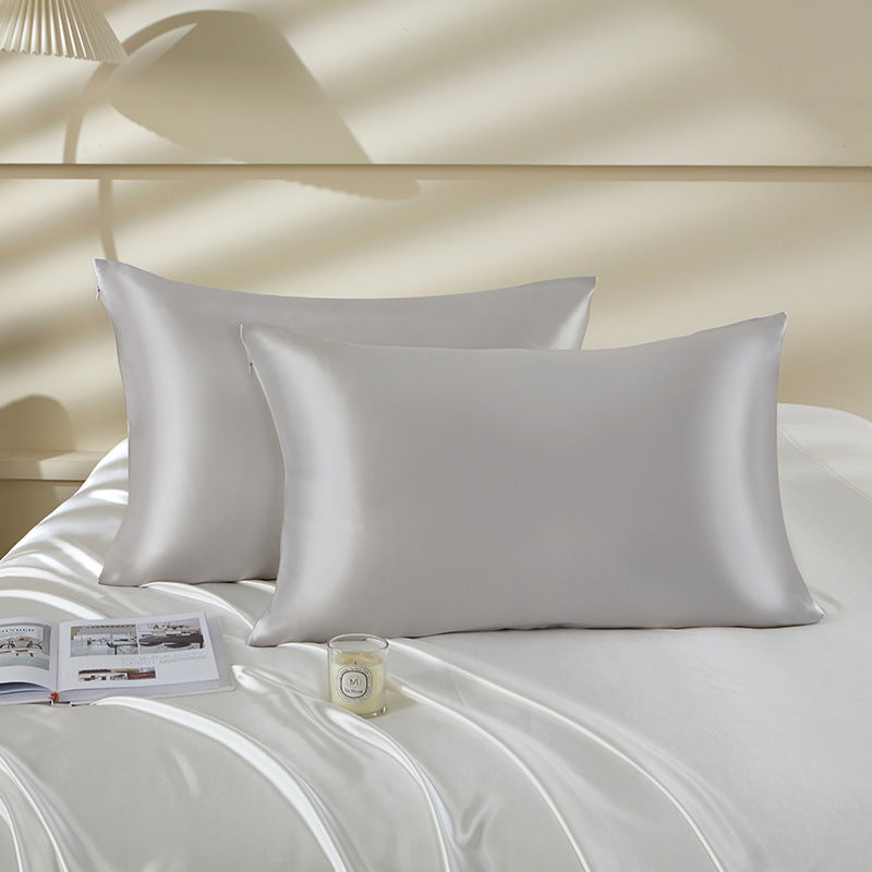 Mulberry Silk Pillowcase Double-Sided with Embroidered