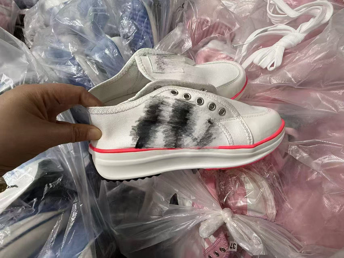 Casual Canvas Lace-Up Shoes