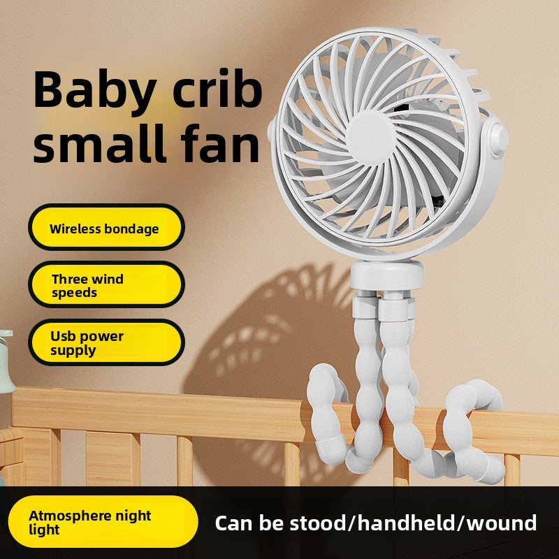 Octopus Handheld Rechargeable Mini Fan