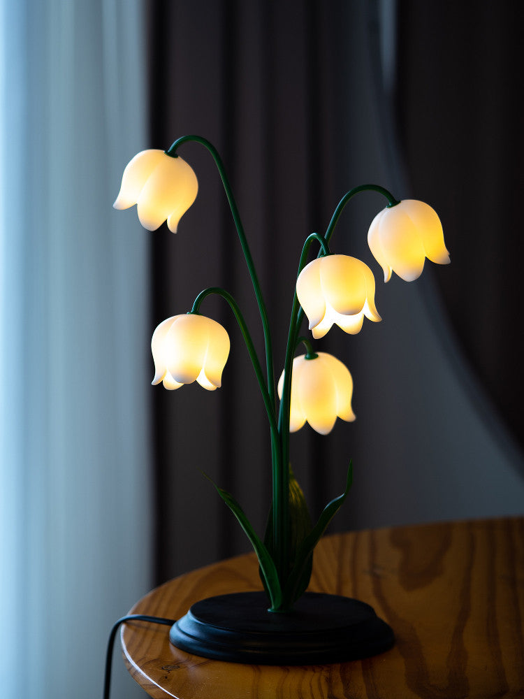 Lily of the Valley Table Lamp with Remote Control