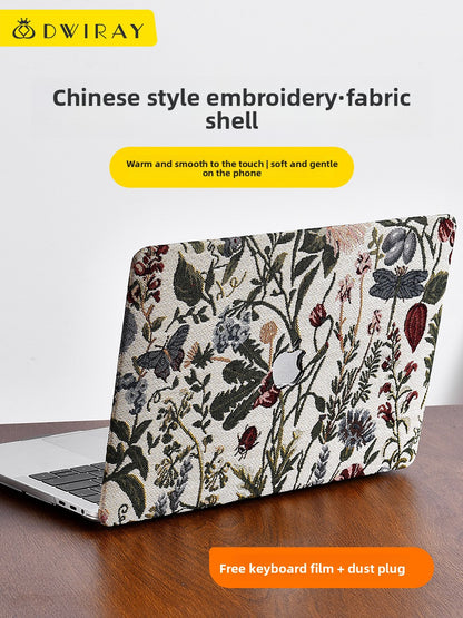Embroidered Laptop Protective Case for MacBook