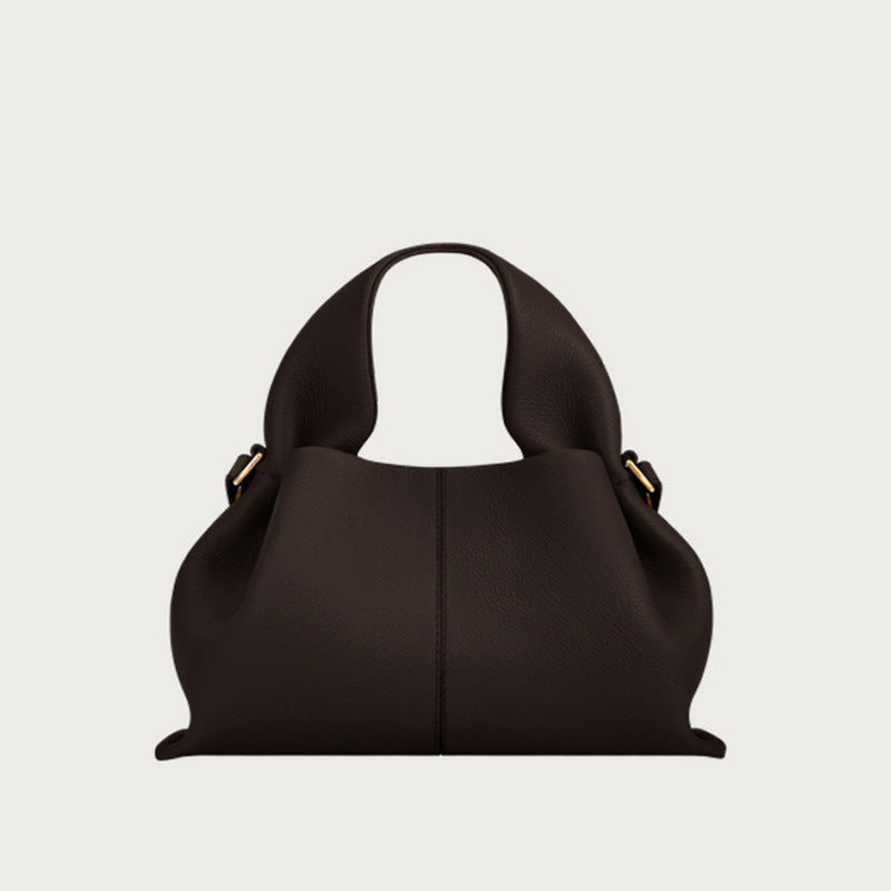 Polene Cloud Leather Crossbody Bag