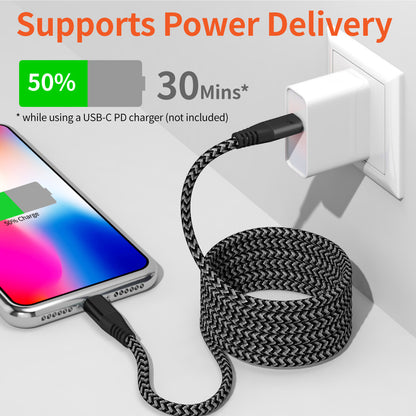 USB C to Lightning Fast Charging Cable