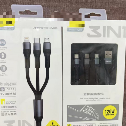 Aluminum Alloy Woven Fast Charging Data Cable