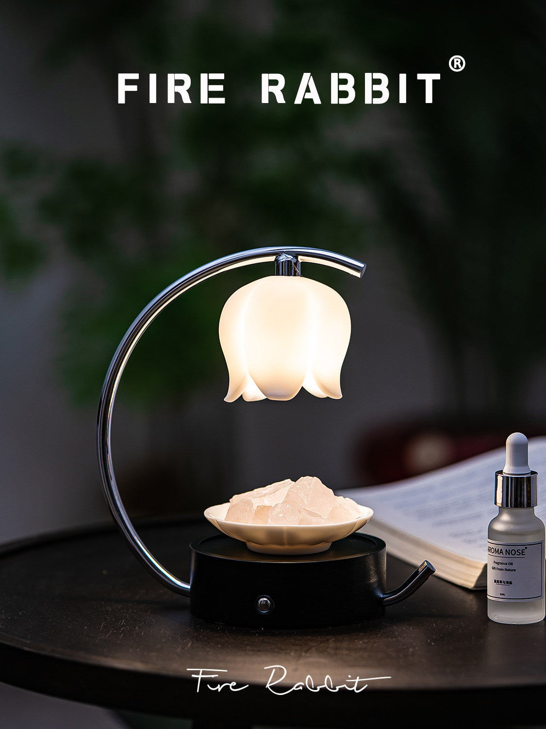 Lily of the Valley Aromatherapy Night Light with Essential Oil