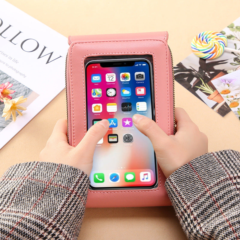 Touch Screen Crossbody Phone Bag for Women