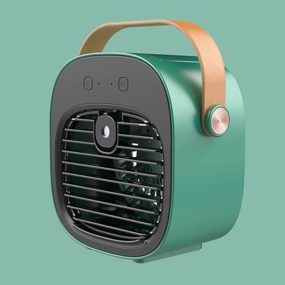 Rechargeable Handheld Humidifier Fan with USB