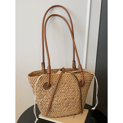 Fashion Beach Vacation Style Straw Woven Bag