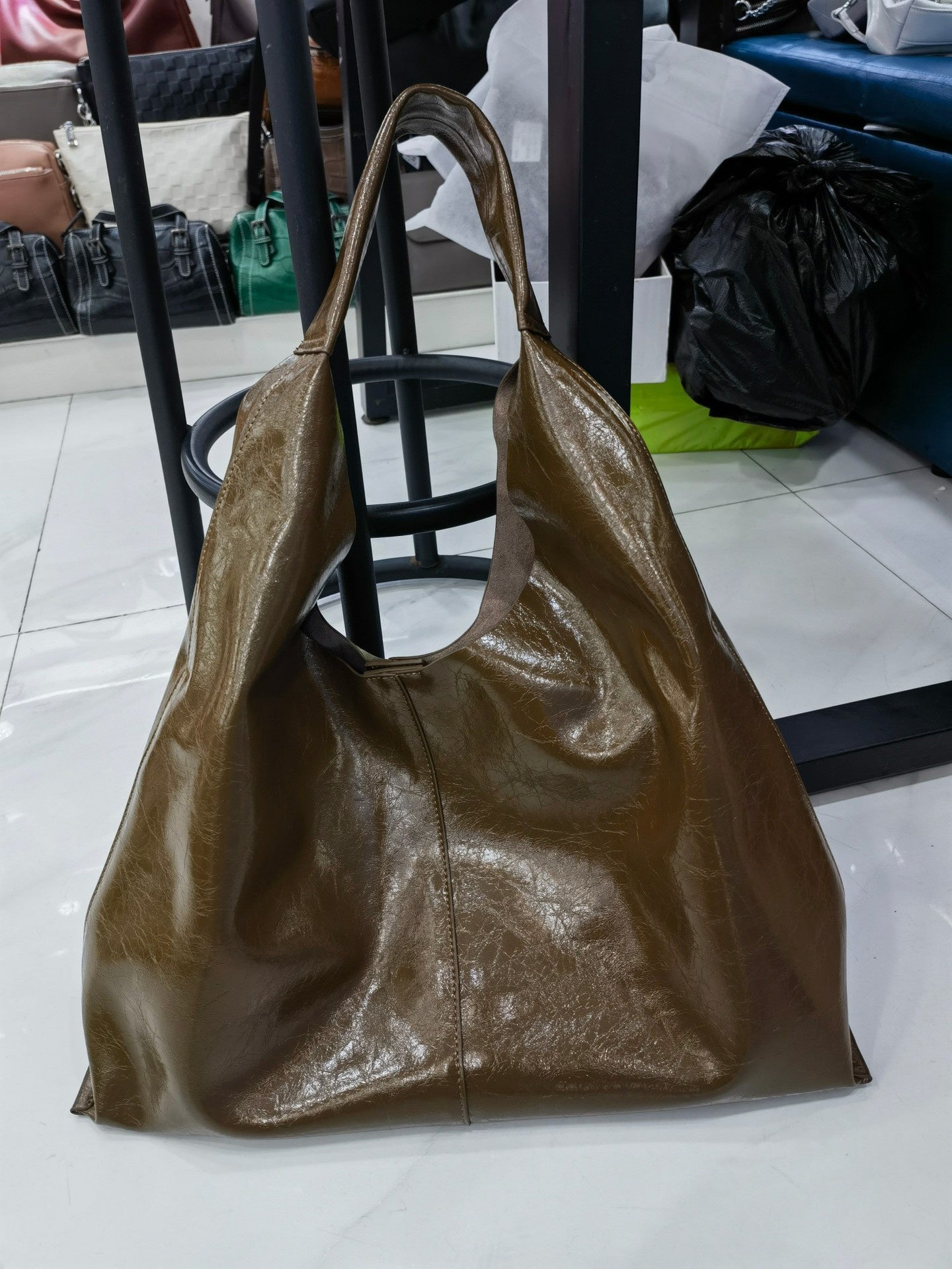 Genuine Leather Women Tote Bag