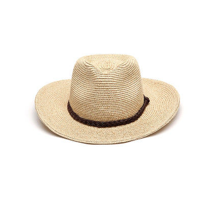 Foldable Straw Sun Hat for Outdoor Beach