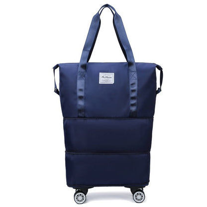 Large-capacity expandable luggage bag