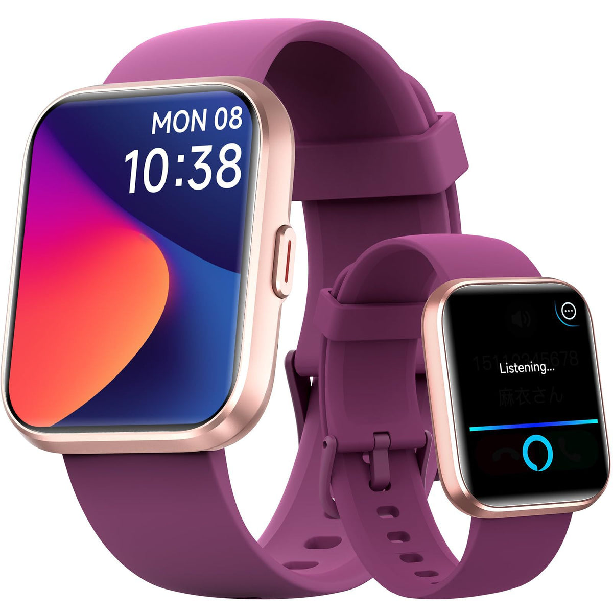 Smart Sports Watch Bluetooth Calling Sports Heart Rate Blood Pressure Health Watch
