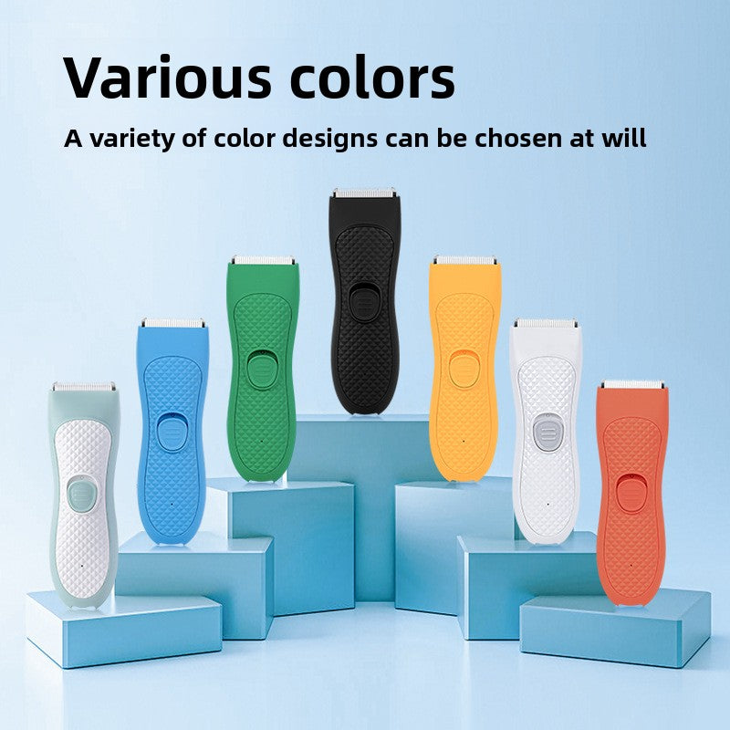 Electric Hair Trimmer Waterproof Painless Body Groomer