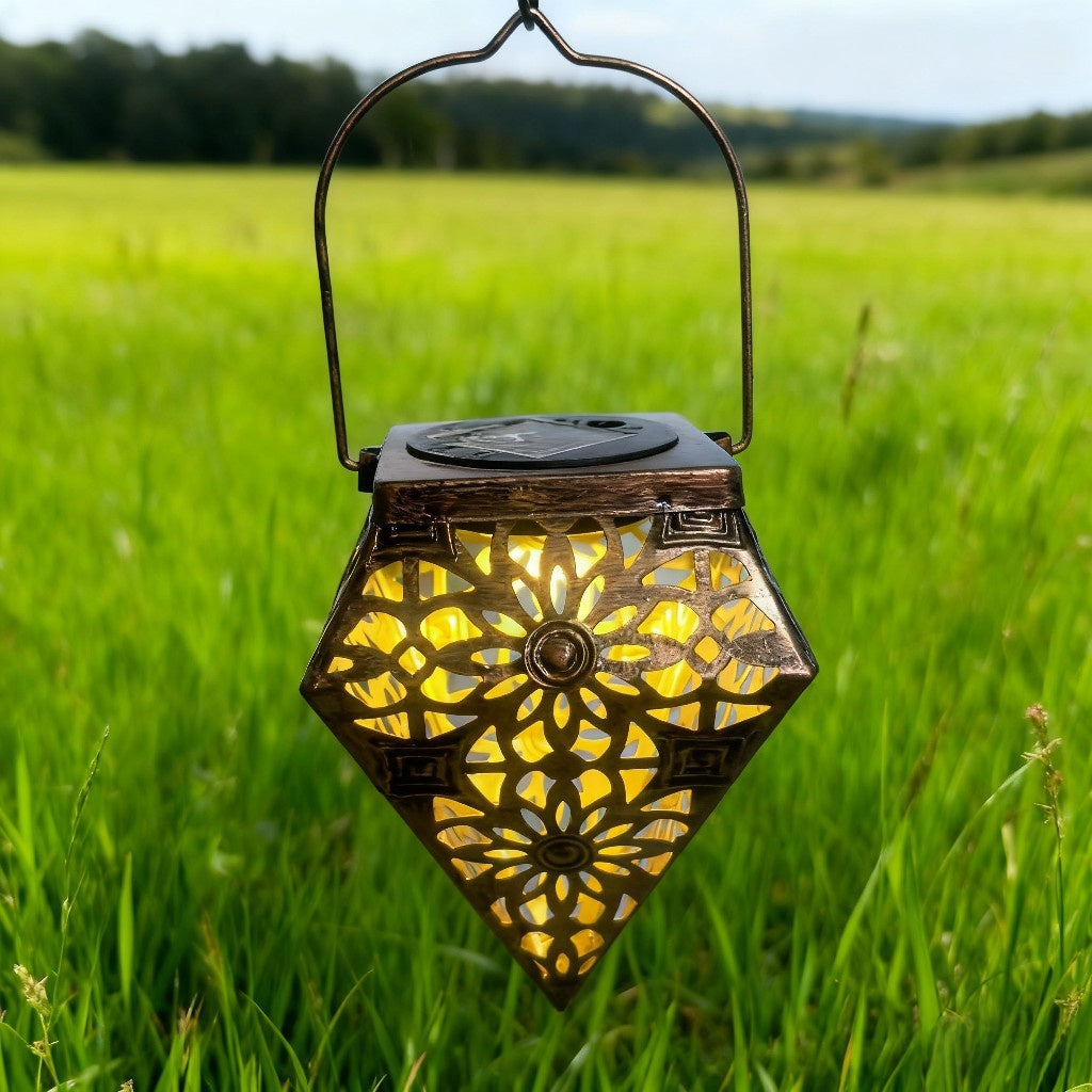 Solar Powered 3D Hollow Decorative Light