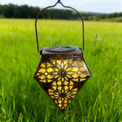 Solar Powered 3D Hollow Decorative Light