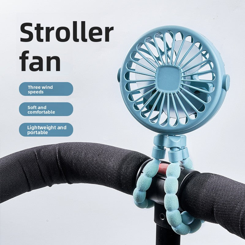 Octopus Handheld Rechargeable Mini Fan