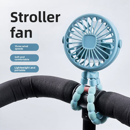 Octopus Handheld Rechargeable Mini Fan
