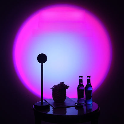 Sunset Rainbow Projection Atmosphere Light
