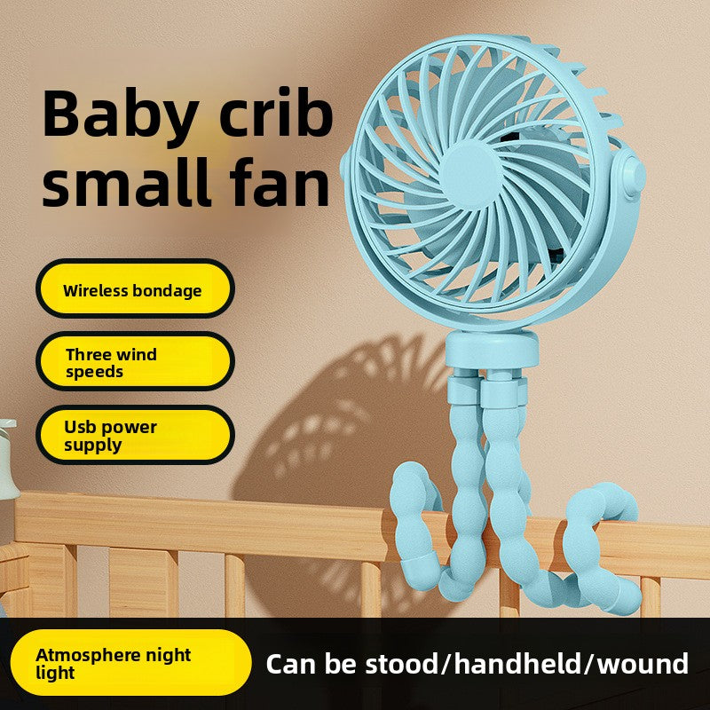 Octopus Handheld Rechargeable Mini Fan