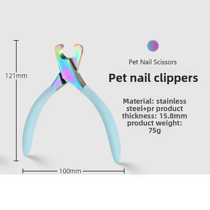 Stainless Steel Pet Nail Clippers for Dogs and Cats