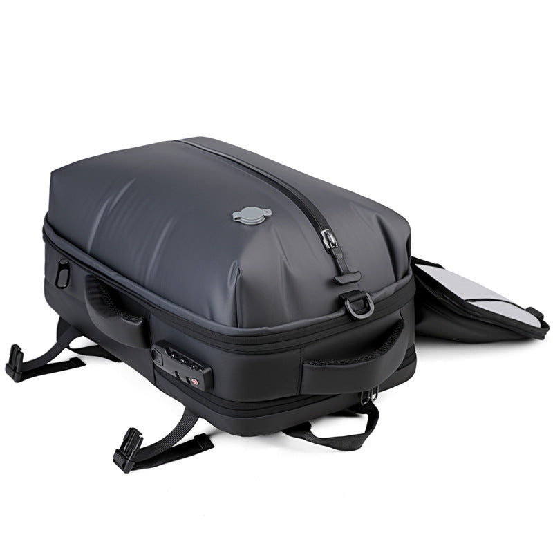 Expandable Vacuum Travel Backpack with Laptop Compartment