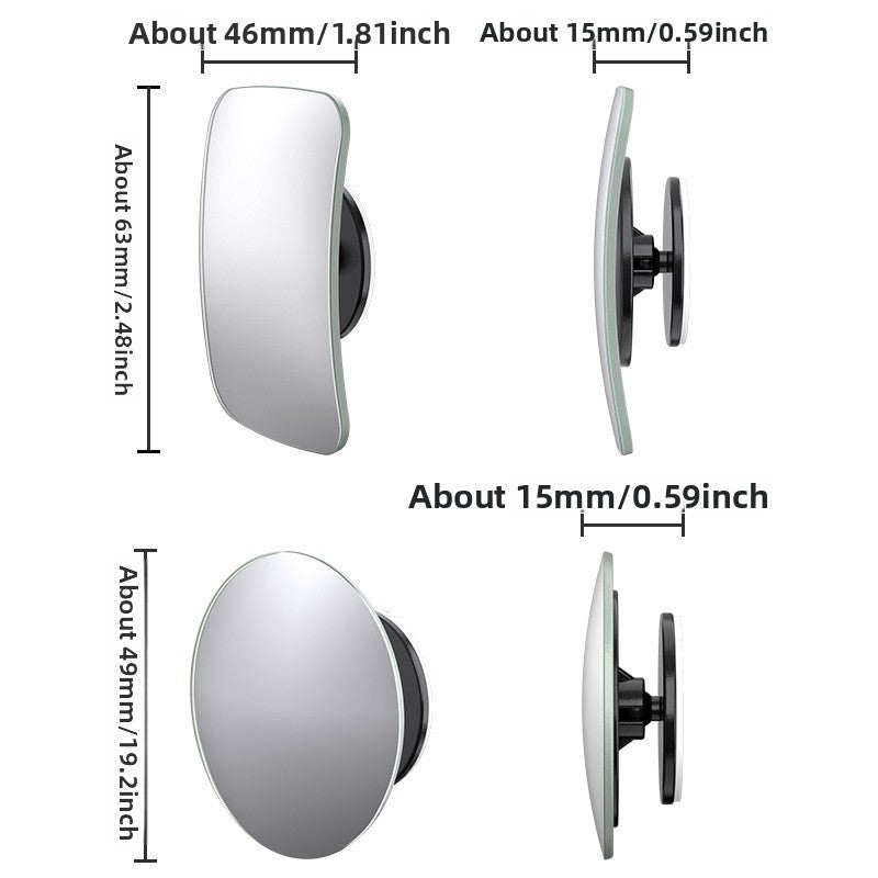 Wide Angle Car Rearview Mirror