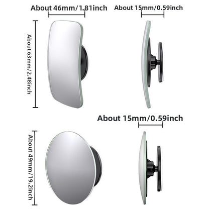 Wide Angle Car Rearview Mirror