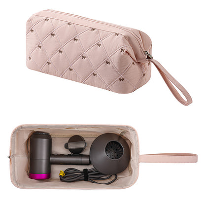 Hair dryer storage bag