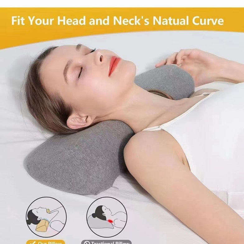 Ergonomic Memory Foam Neck Pillow