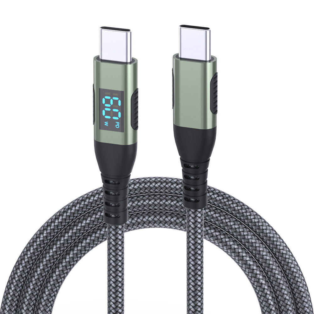 Digital Display Type-C Fast Charging Cable