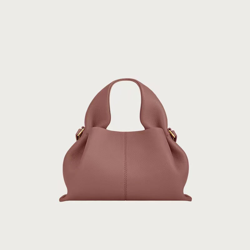 Polene Cloud Leather Crossbody Bag