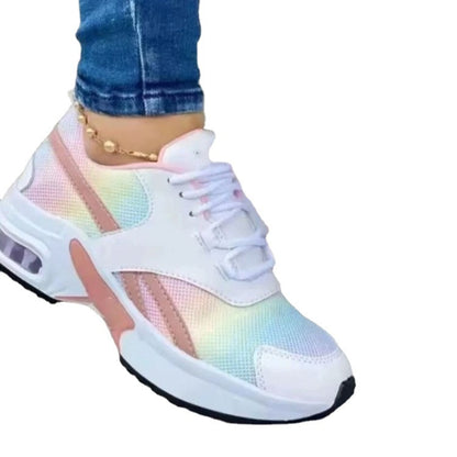 Women Platform Lace-up Casual Sneakers