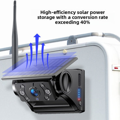 7inch Solar Wireless Car Monitor with Night Vision