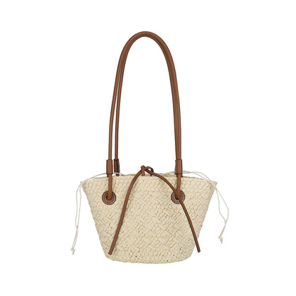 Fashion Beach Vacation Style Straw Woven Bag