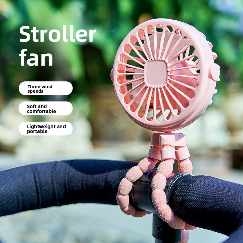 Octopus Handheld Rechargeable Mini Fan