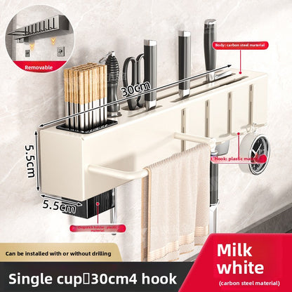 Wall Mounted Kitchen Knife and Utensil Holder