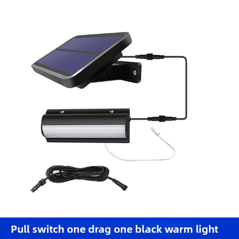 Solar Powered Outdoor Wall Light with Remote Control