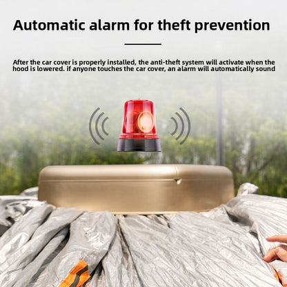 Automatic Solar-Powered Remote Control Car Cover