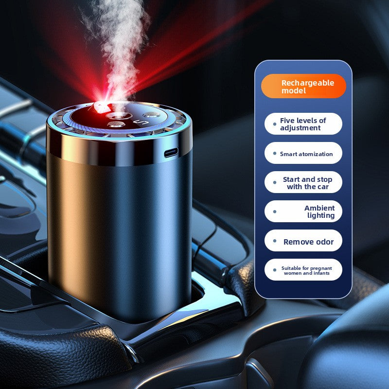Smart Car Aroma Diffuser with LED Display