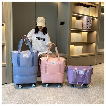 Large-capacity expandable luggage bag