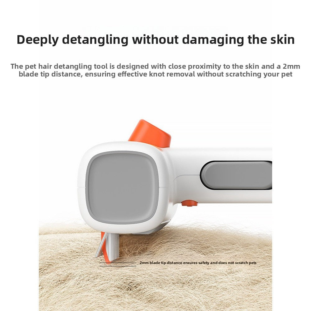 Dual Function Pet Hair Removal Comb