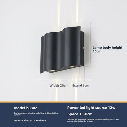 Waterproof Chinese Style Outdoor Wall Light
