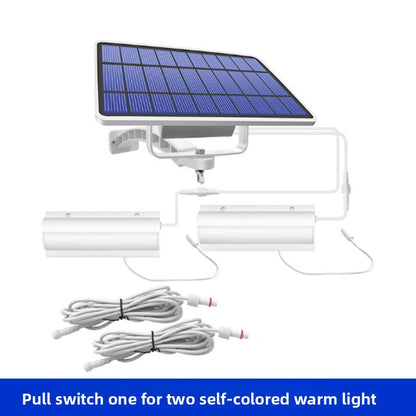 Solar Powered Outdoor Wall Light with Remote Control