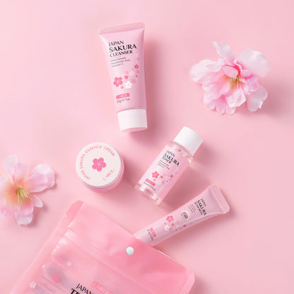 Lecco Sakura Skincare Travel Set