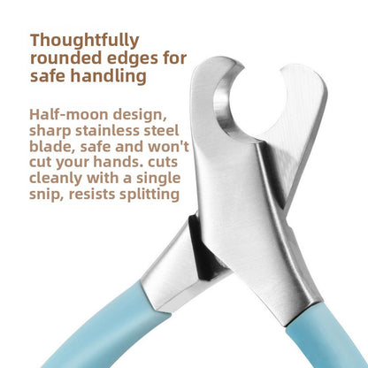 Stainless Steel Pet Nail Clippers for Dogs and Cats