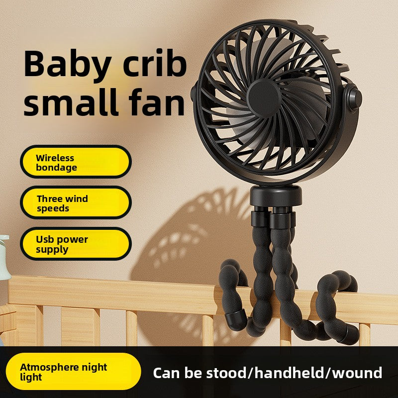 Octopus Handheld Rechargeable Mini Fan