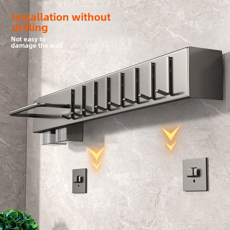 Wall Mounted Kitchen Knife and Utensil Holder