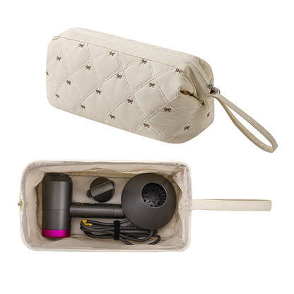 Hair dryer storage bag